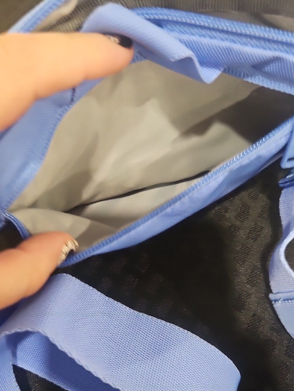 adidas Sky Blue Waist Side Bag - Picture 6 of 6